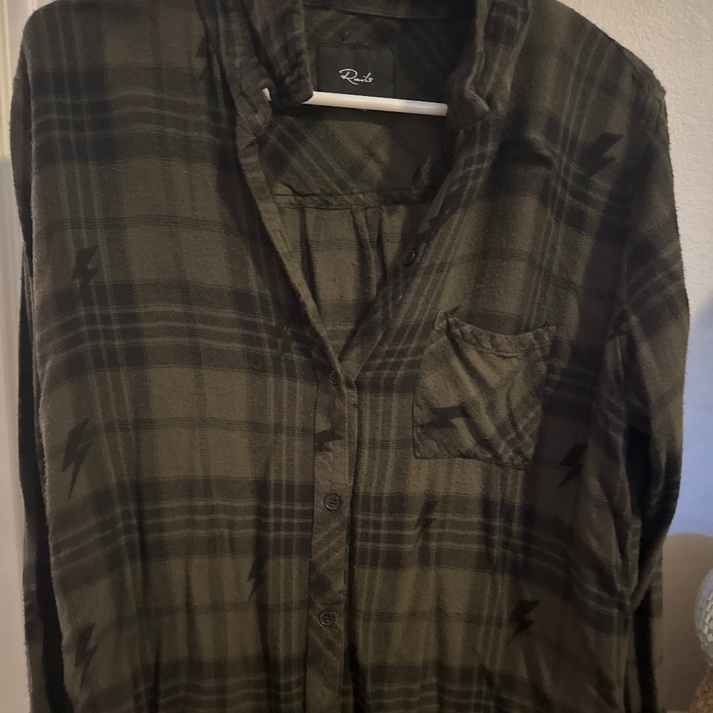 Rails green long sleeve